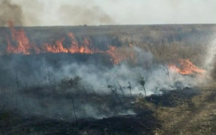 У Києві спалахнула пожежа поруч з лінією метро: що сталося